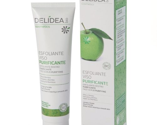 Esfoliante viso purificante Mela e Bambù Delidea