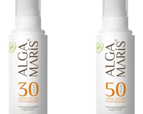 Crema solare viso eco bio SPF 30 – 50 Alga Maris