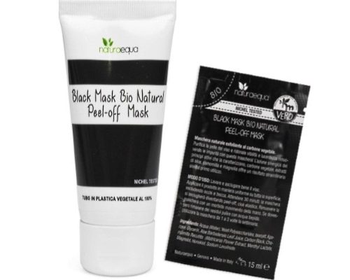 Black Mask BIO Peel Off al Carbone Vegetale Naturaequa