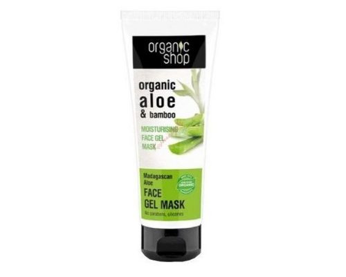 Maschera viso idratante Aloe & Bamboo Organic Shop