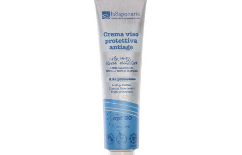 Crema viso protettiva antiage SPF 30 La Saponaria