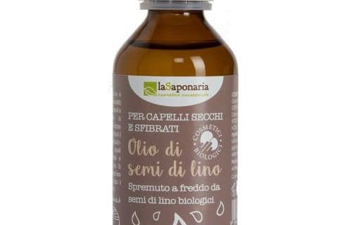 Olio di Semi di Lino BIO La Saponaria