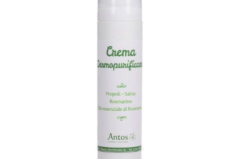 Crema viso dermopurificante per pelli grasse Antos