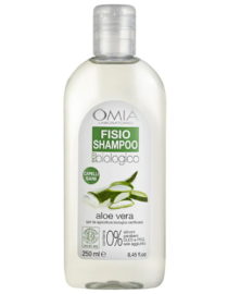 fisio shampoo con aloe vera omia laboratoires