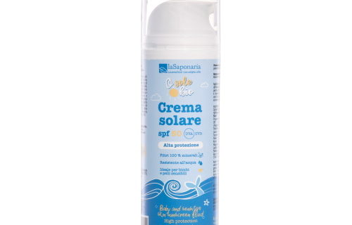 Crema solare SPF 50 bimbi La Saponaria