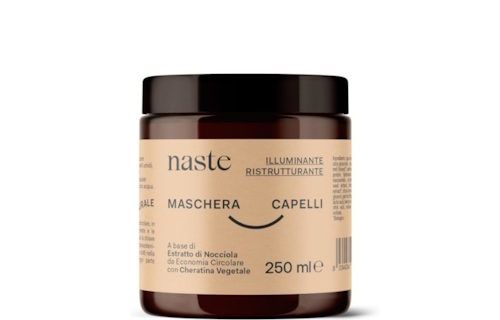 Maschera capelli ristrutturante illuminante Naste Beauty