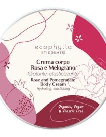 Crema corpo Rosa e Melograno Rossa Ecophylla