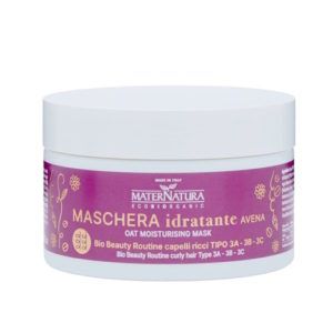 Maschera idratante capelli ricci all’Avena Maternatura