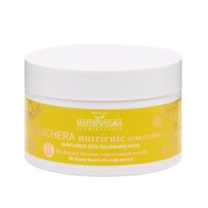 Maschera nutriente capelli secchi ai Semi di Girasole Maternatura