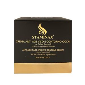 Crema anti-age viso e contorno occhi con Cellule Staminali Staminax