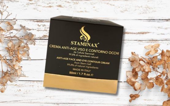 crema viso con cellule staminali